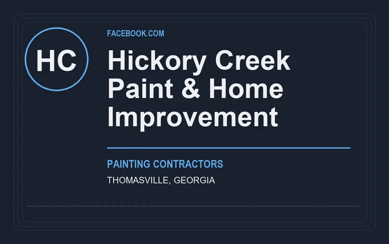 Hickory Creek Paint & Home Improvement in Thomasville, Georgia