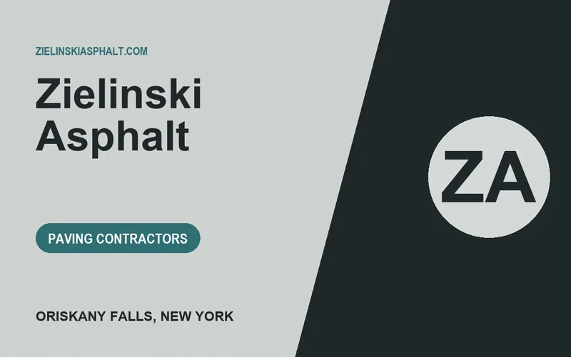 Zielinski Asphalt in Oriskany Falls, New York