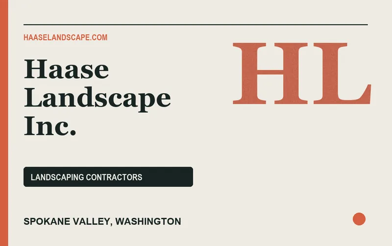 Haase Landscape Inc. in Spokane Valley, Washington
