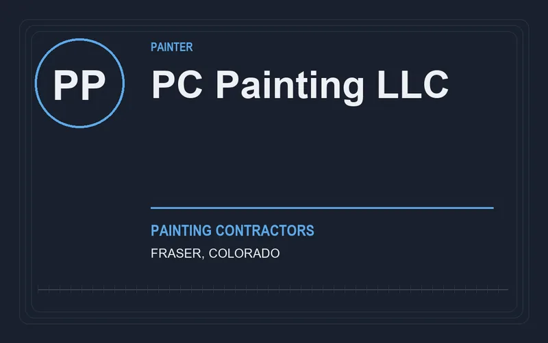 PC Painting LLC in Fraser, Colorado