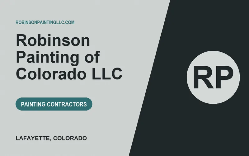 Robinson Painting of Colorado LLC in Lafayette, Colorado