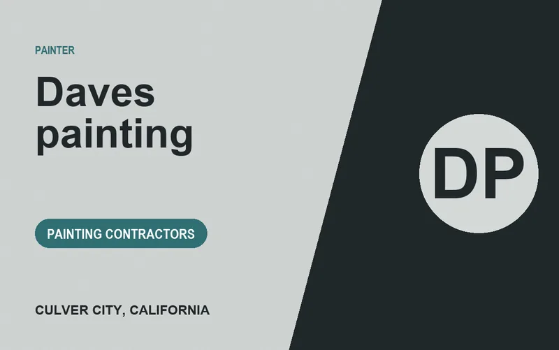 Daves painting in Culver City, California