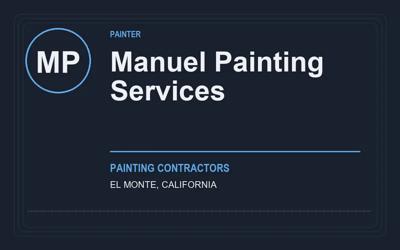 Manuel Painting Services in El Monte, California