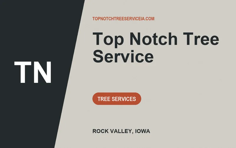 Top Notch Tree Service in Rock Valley, Iowa