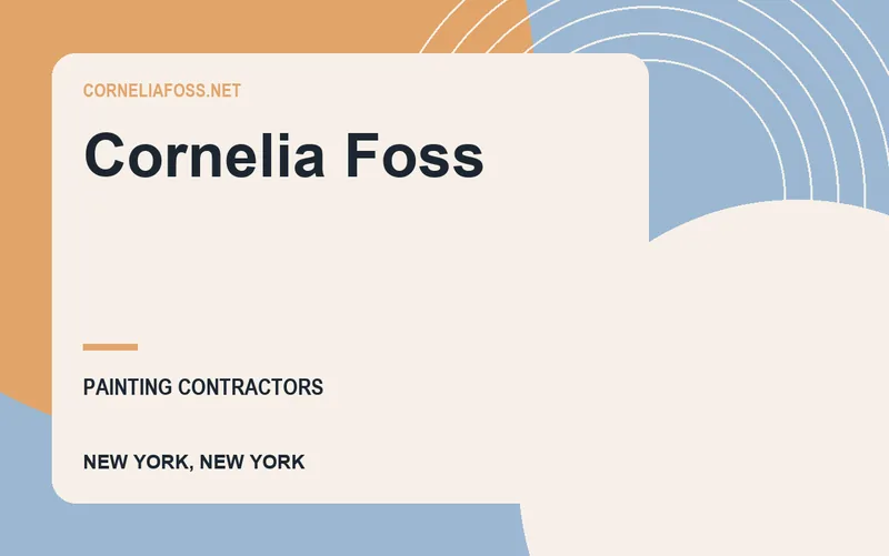 Cornelia Foss in New York, New York