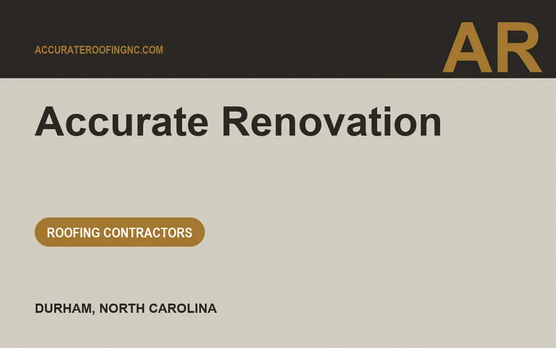 Accurate Renovation in Durham, North Carolina