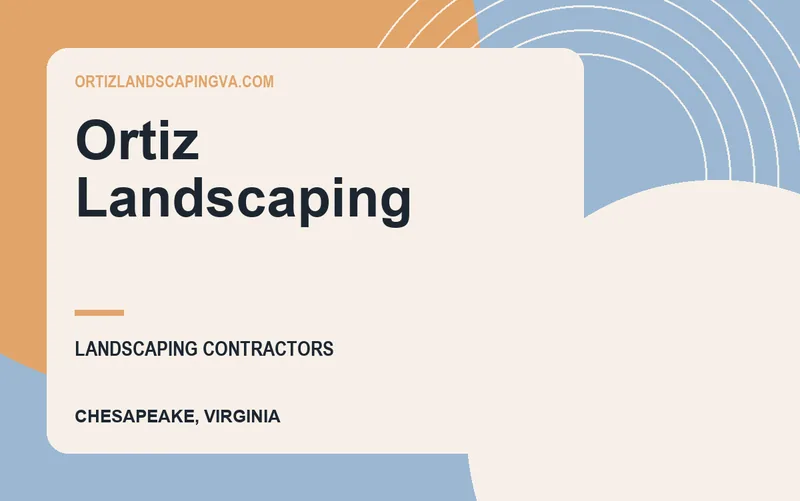 Ortiz Landscaping in Chesapeake, Virginia