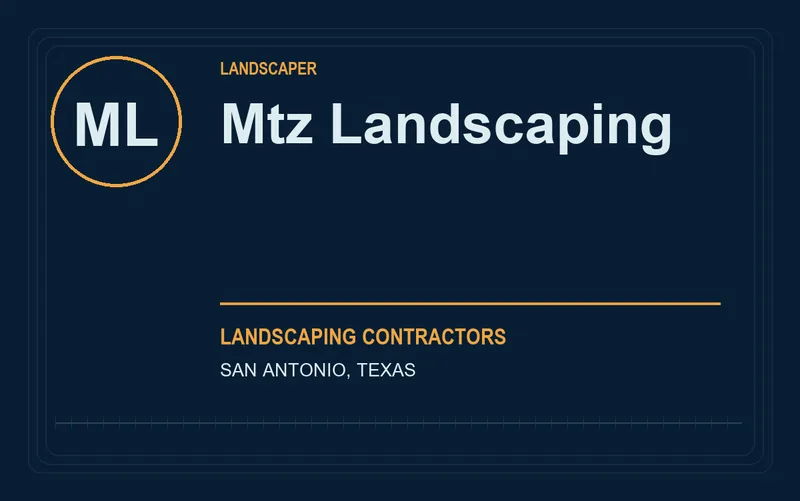 Mtz Landscaping in San Antonio, Texas