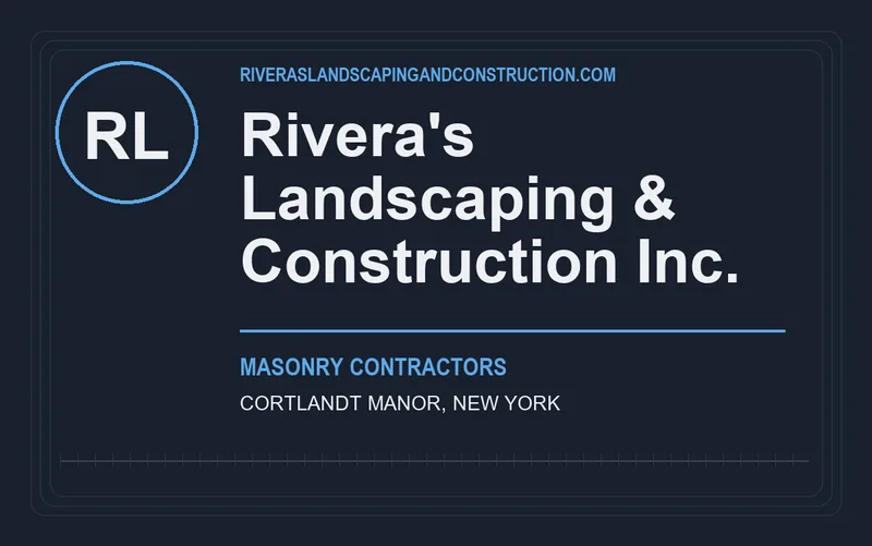 Rivera's Landscaping & Construction Inc. in Cortlandt Manor, New York