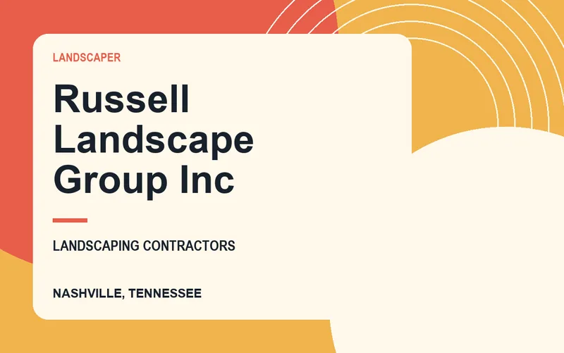 Russell Landscape Group Inc in Nashville, Tennessee