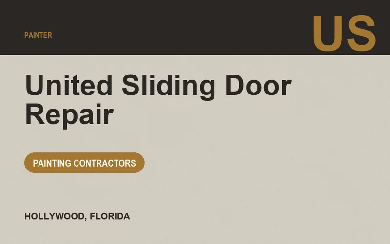 United Sliding Door Repair in Hollywood, Florida