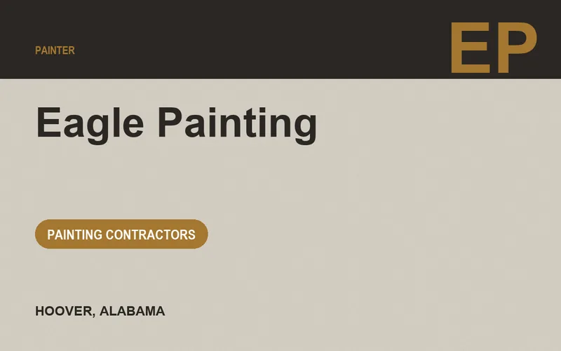 Eagle Painting in Hoover, Alabama