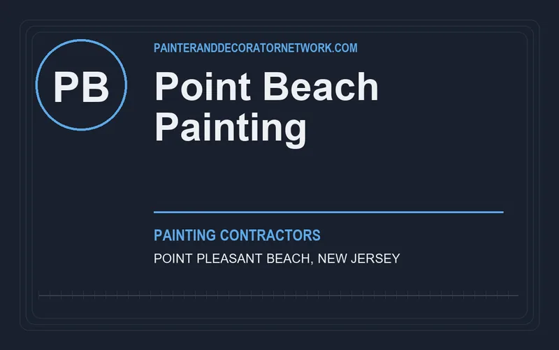 Point Beach Painting in Point Pleasant Beach, New Jersey