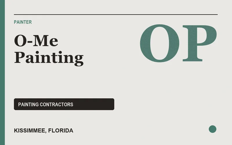 O-Me Painting in Kissimmee, Florida
