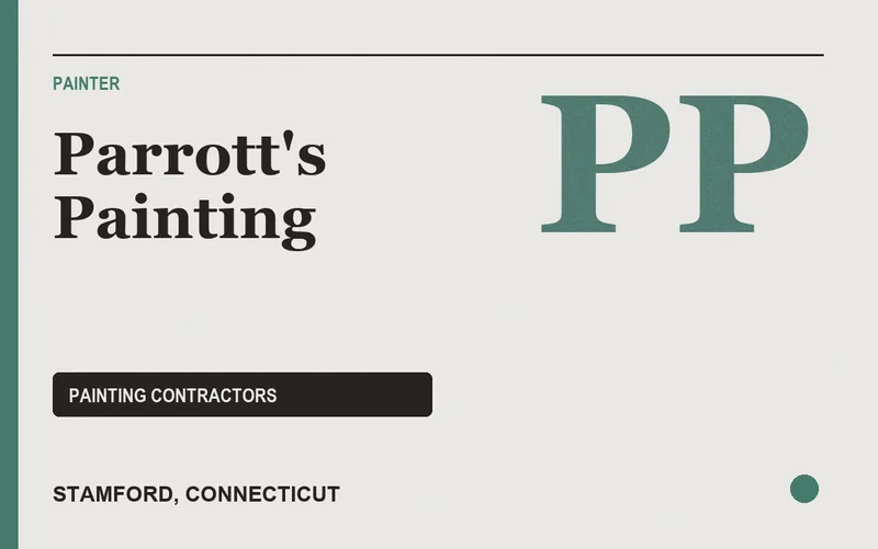 Parrott's Painting in Stamford, Connecticut