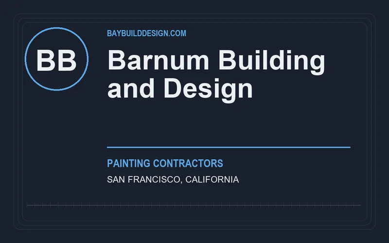 Barnum Building and Design in San Francisco, California