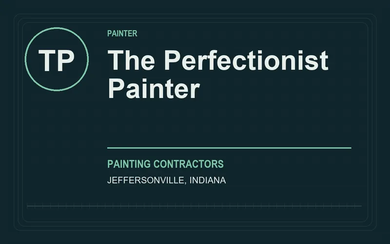 The Perfectionist Painter in Jeffersonville, Indiana