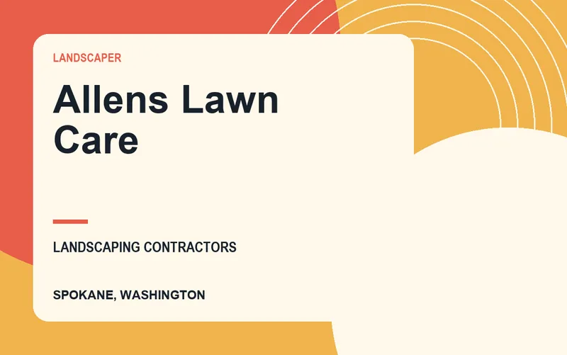 Allens Lawn Care in Spokane, Washington