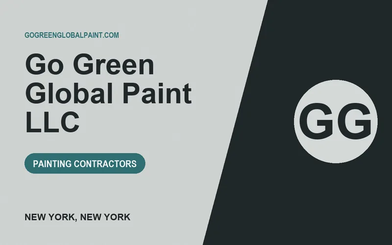 Go Green Global Paint LLC in New York, New York