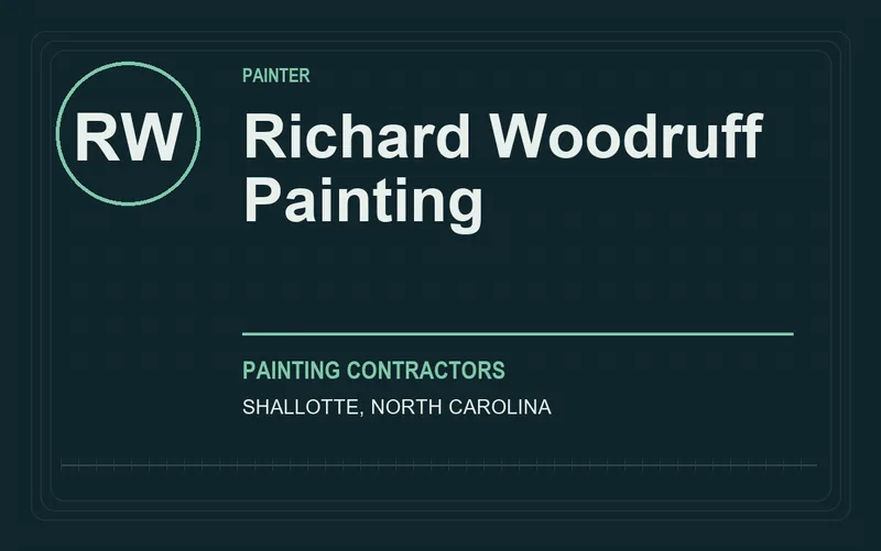 Richard Woodruff Painting in Shallotte, North Carolina