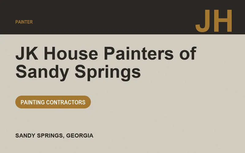 JK House Painters of Sandy Springs in Sandy Springs, Georgia