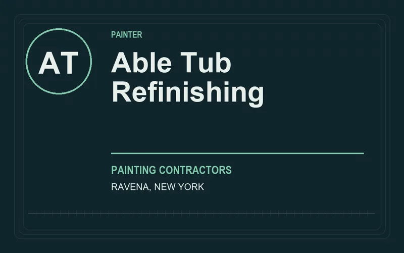 Able Tub Refinishing in Ravena, New York