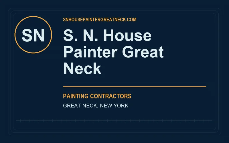 S. N. House Painter Great Neck in Great Neck, New York