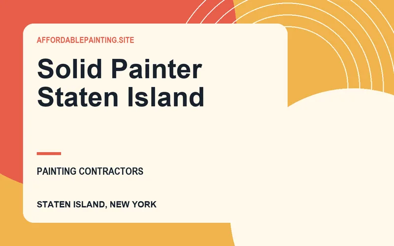 Solid Painter Staten Island in Staten Island, New York
