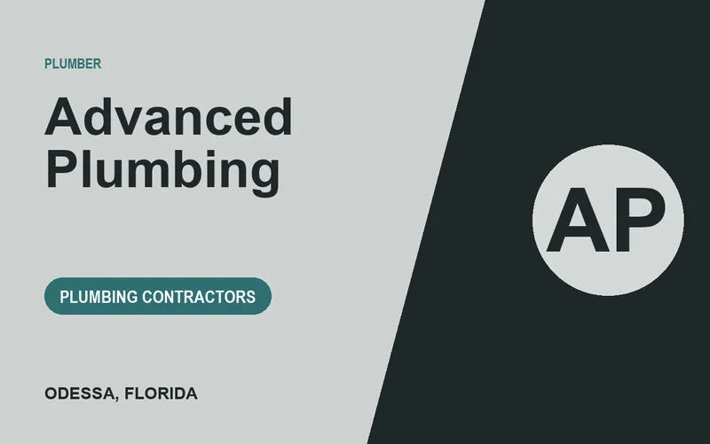 Advanced Plumbing in Odessa, Florida