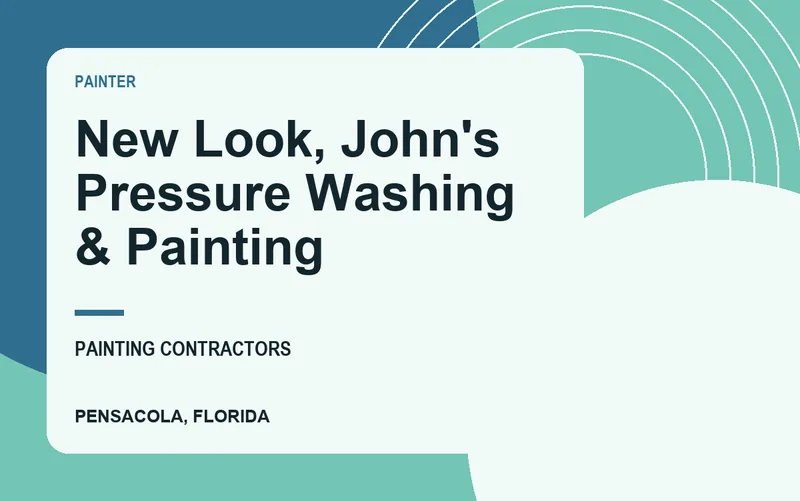 New Look, John's Pressure Washing & Painting in Pensacola, Florida
