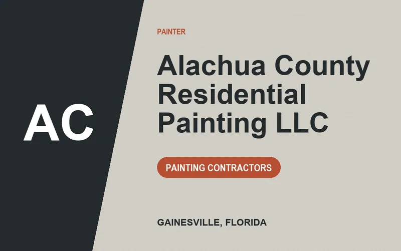 Alachua County Residential Painting LLC in Gainesville, Florida