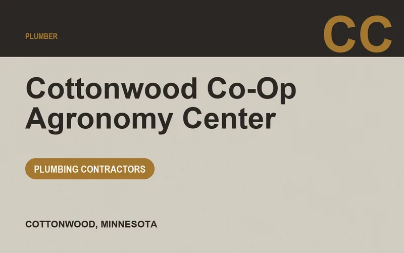 Cottonwood Co-Op Agronomy Center in Cottonwood, Minnesota