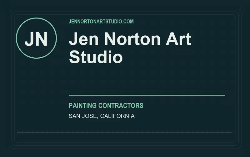 Jen Norton Art Studio in San Jose, California
