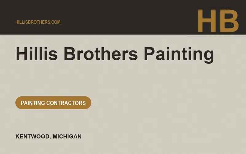 Hillis Brothers Painting in Kentwood, Michigan