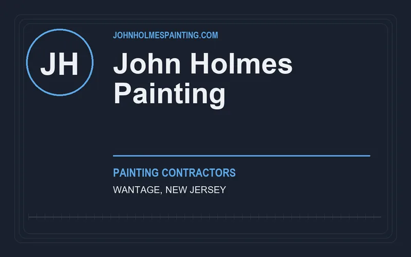 John Holmes Painting in Wantage, New Jersey