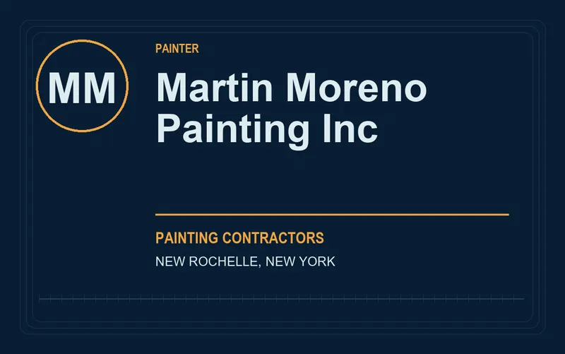 Martin Moreno Painting Inc in New Rochelle, New York