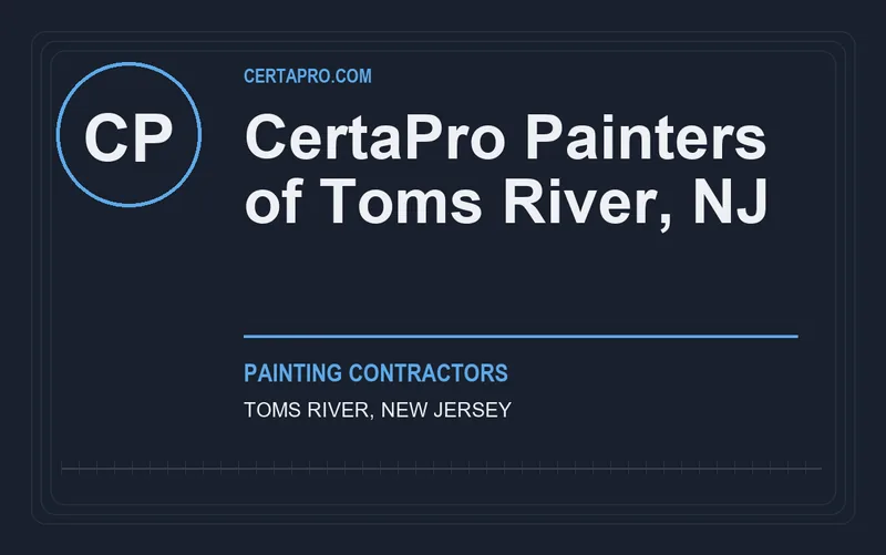 CertaPro Painters of Toms River, NJ in Toms River, New Jersey