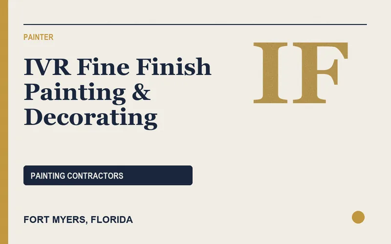 IVR Fine Finish Painting & Decorating in Fort Myers, Florida