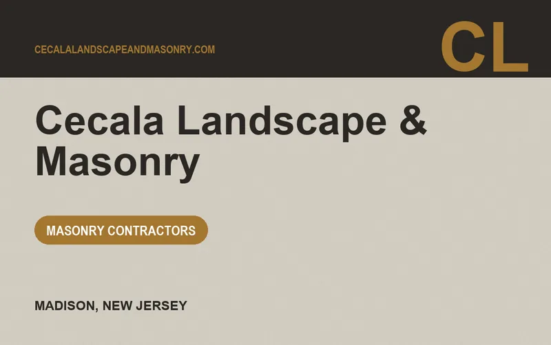 Cecala Landscape & Masonry in Madison, New Jersey
