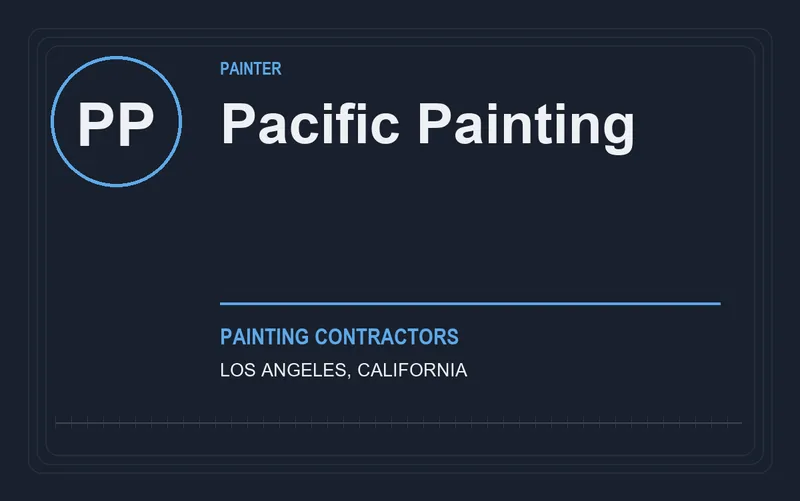 Pacific Painting in Los Angeles, California