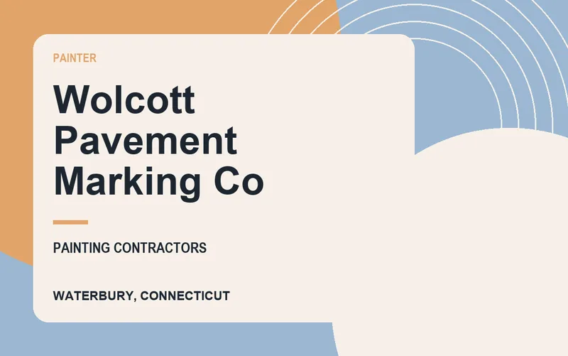 Wolcott Pavement Marking Co in Waterbury, Connecticut