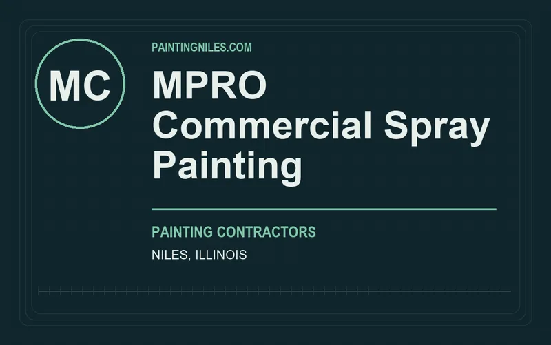 MPRO Commercial Spray Painting in Niles, Illinois