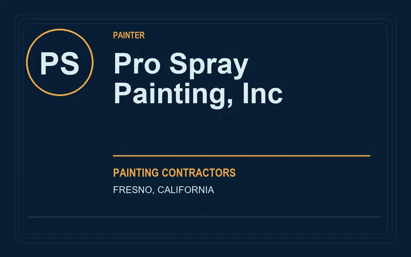 Pro Spray Painting, Inc in Fresno, California