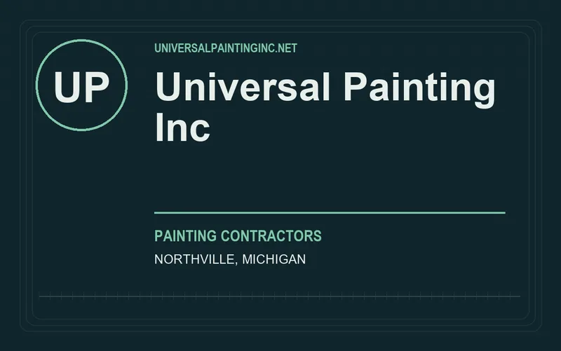 Universal Painting Inc in Northville, Michigan