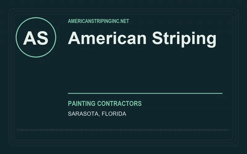American Striping in Sarasota, Florida