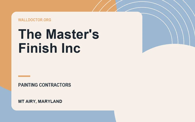 The Master's Finish Inc in Mt Airy, Maryland