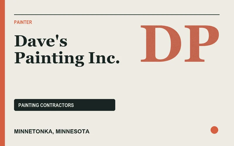Dave's Painting Inc. in Minnetonka, Minnesota