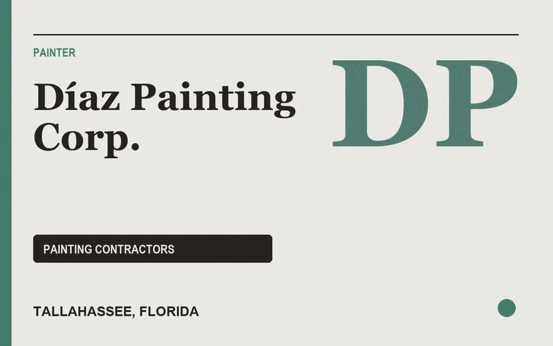 Díaz Painting Corp. in Tallahassee, Florida