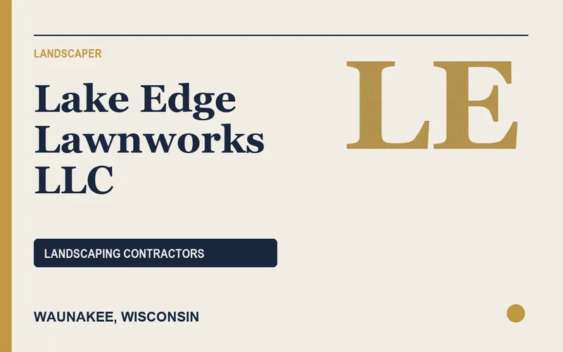Lake Edge Lawnworks LLC in Waunakee, Wisconsin