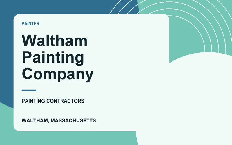 Waltham Painting Company in Waltham, Massachusetts